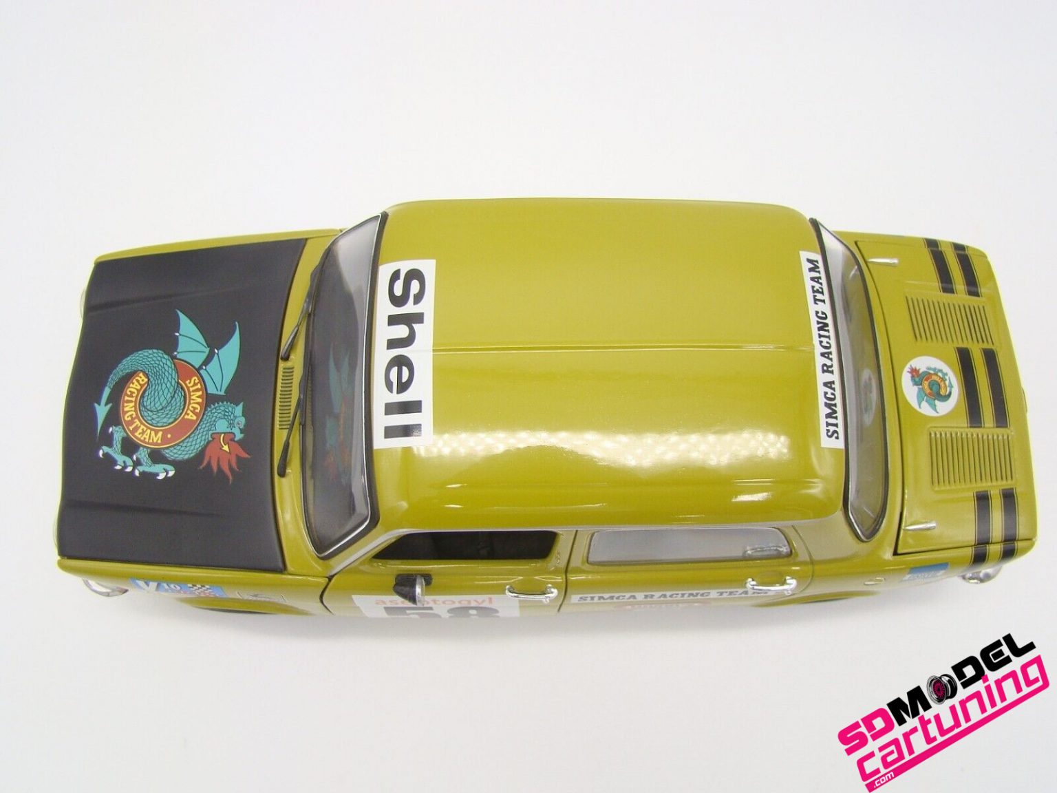 Simca Rallye Srt Acide Green Sdmodelcartuning