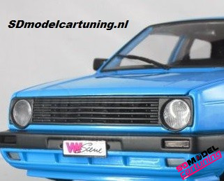 1:18 golf clean look frontgrille - SDmodelcartuning.com