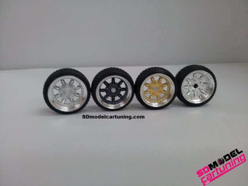 1:18 Minilite / Smoor rim set 15 Inch