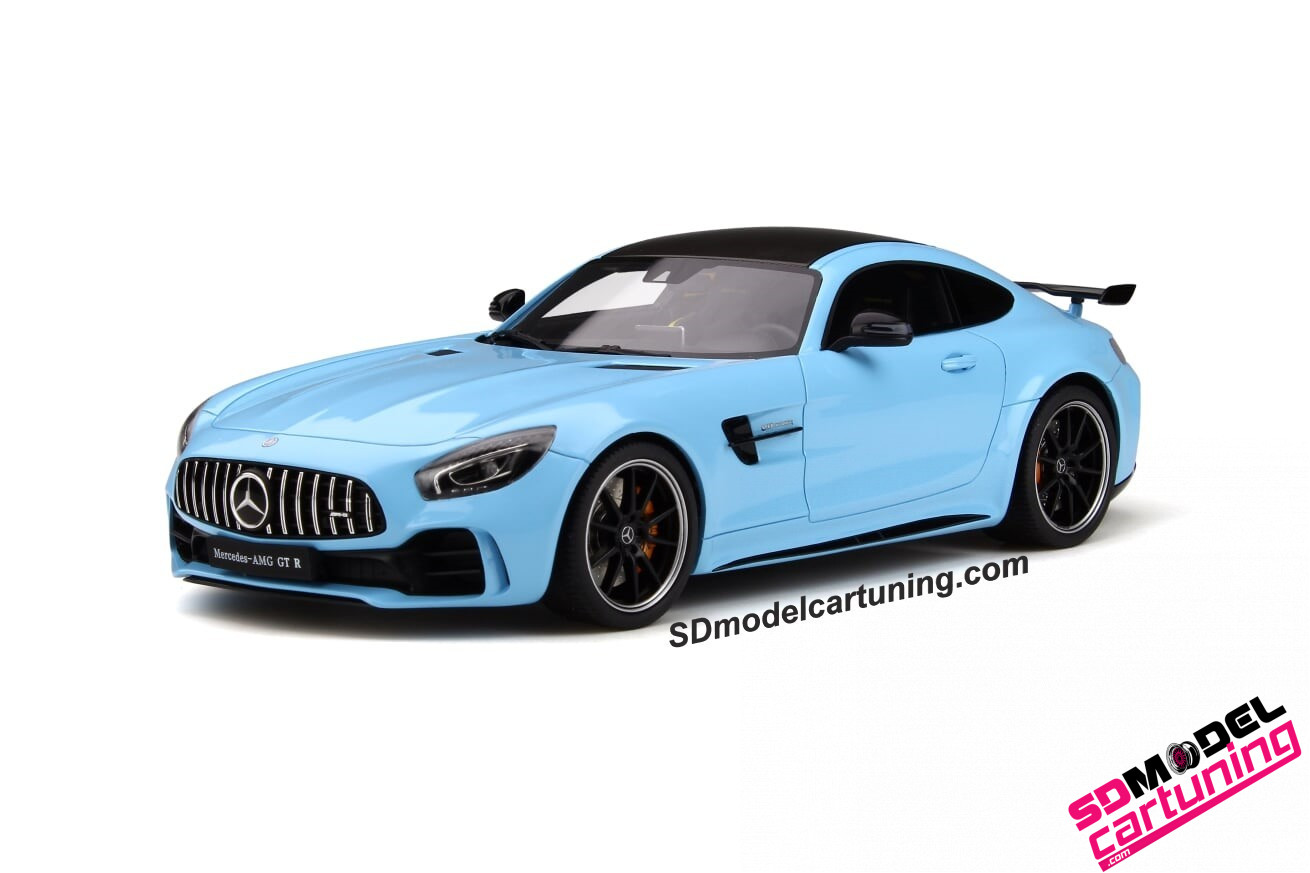 1 18 Mercedes Amg Gt R Blue Sdmodelcartuning Com