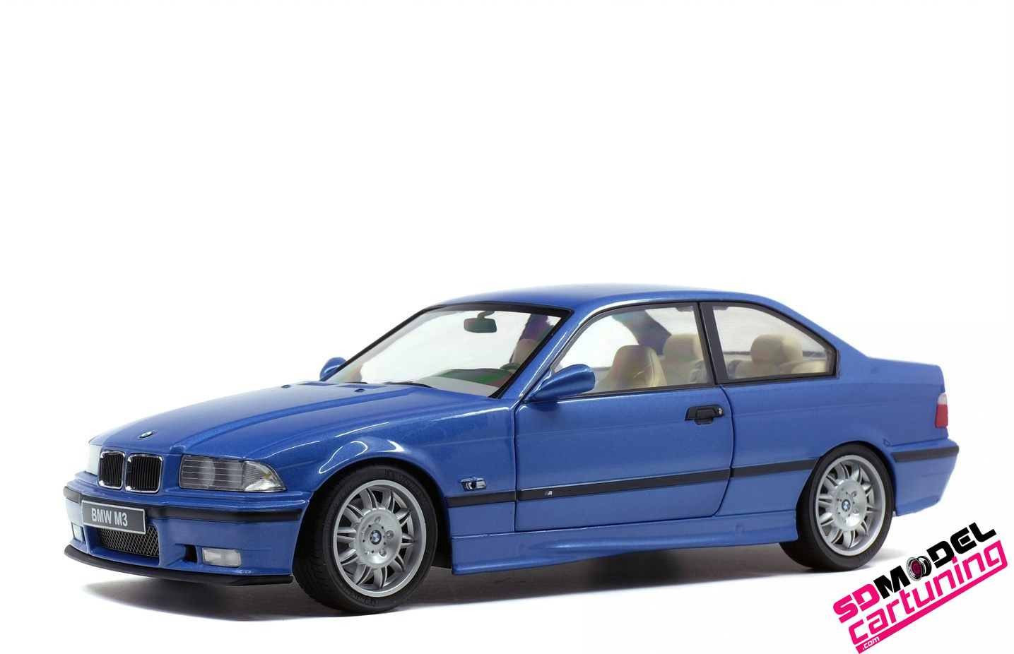 1:18 BMW E36 M3 Blue - SDmodelcartuning.com