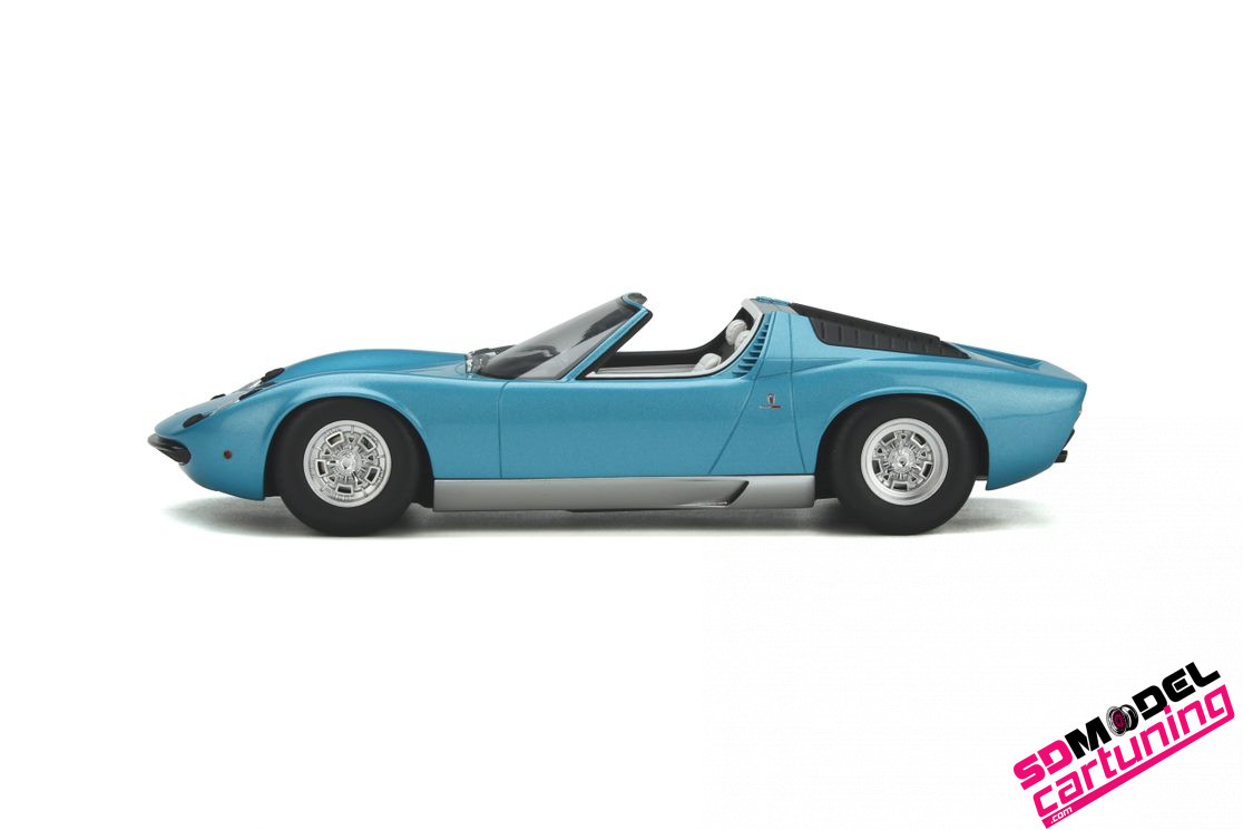 1:18 Lamborghini Miura P400 Roadster 1968, Blue 