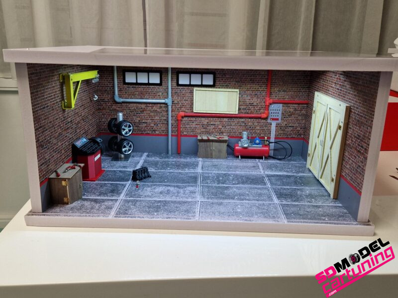 1:18 Schaal Garage diorama - immagine 12