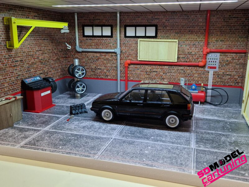 1:18 Schaal Garage diorama - immagine 14