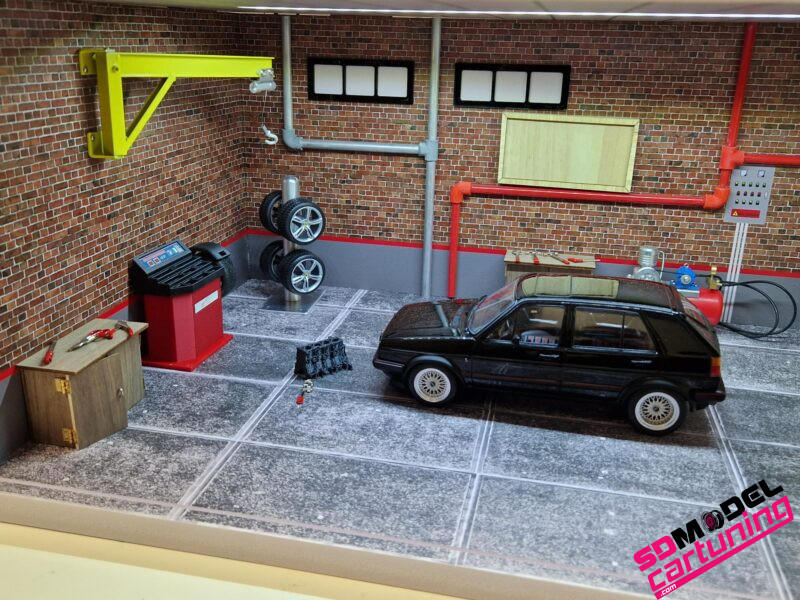 1:18 Schaal Garage diorama - immagine 15