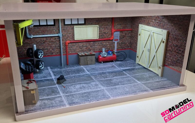 1:18 Schaal Garage diorama - immagine 5