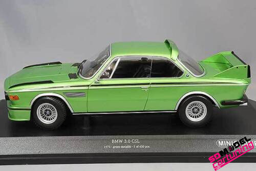 1:18 BMW 3.0 CSL - 1973 - Green metallic