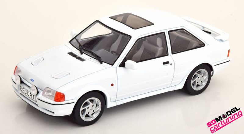 1:18 Ford Escort RS Turbo S2 - 1990 - Blanco