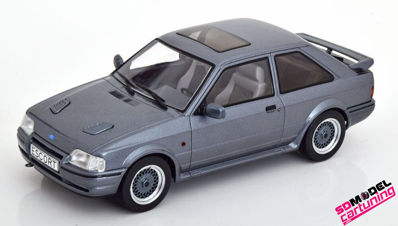 1:18 Ford Escort RS Turbo S2 - 1990 - Personalizado - Gris metalizado