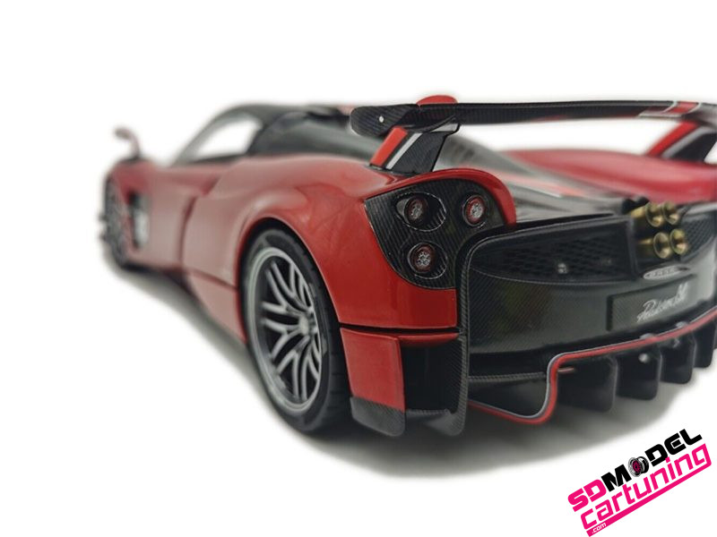 1:18 Pagani BC Roadster - Rood - Afbeelding 4