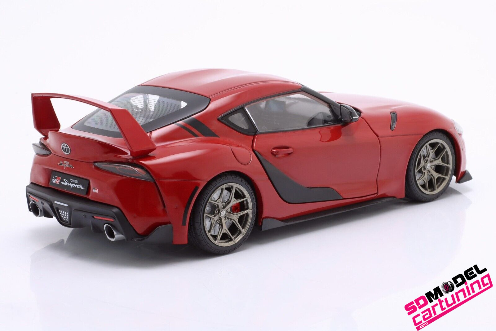 1:18 Toyota Supra GR Streetfighter- 2023 - Red - SDmodelcartuning.com