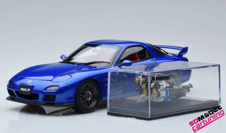 1:18 Mazda RX-7 Spirit R - Blue metallic
