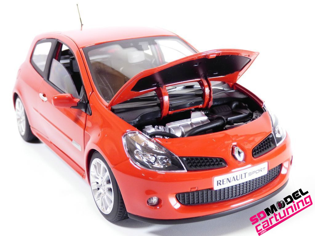 1:18 Renault Clio RS 2006 - Rouge 