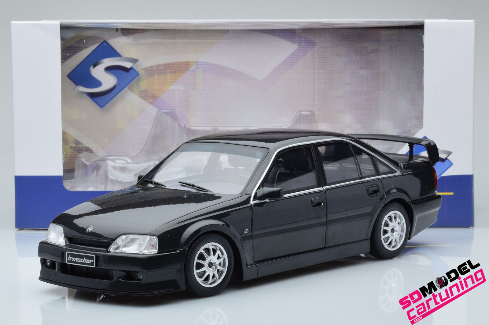 1:18 Opel Omega 500 - 1990 - black - SDmodelcartuning.com