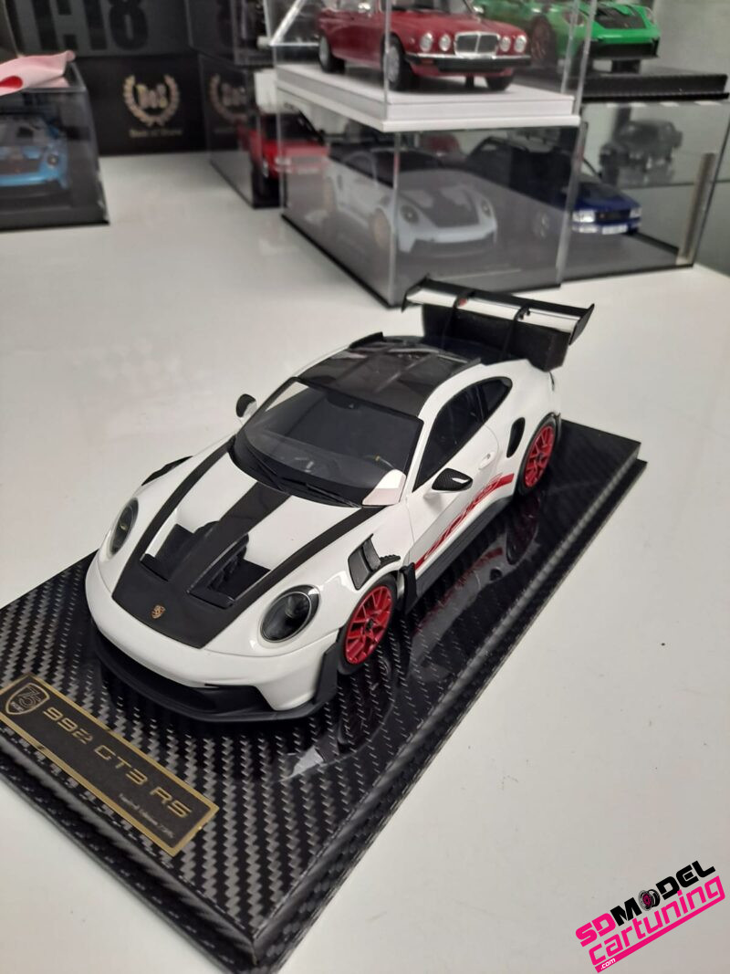 1:18 Porsche 911 GT3 RS - Wit - Afbeelding 2