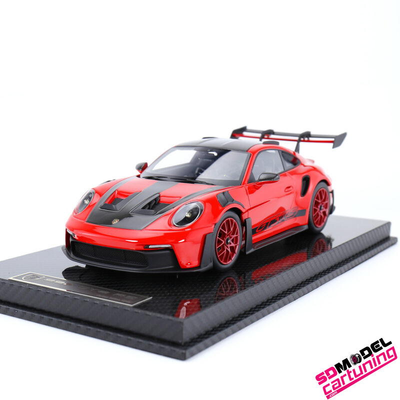 1:18 Porsche 911 GT3 RS - Rood – Bild 4