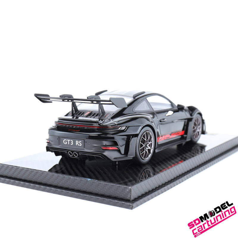 1:18 Porsche 911 GT3 RS - Zwart - Afbeelding 3