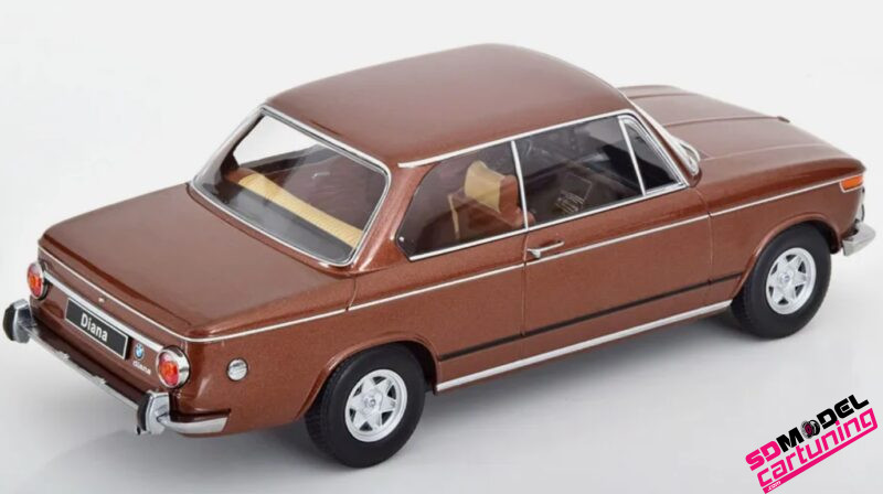 1:12 BMW 2002 TI Diana - 1970 - Metallic Bruin - Afbeelding 2