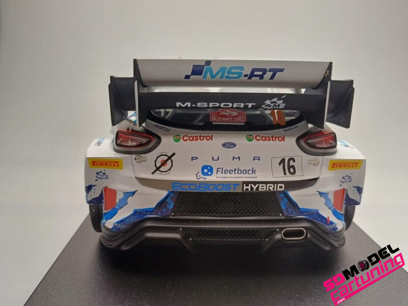 1:18 Ford Puma Rally 1 #16 – A.Fourmaux / A.Coria – 5º RALLY MONTE CARLO 2024  - Afbeelding 4