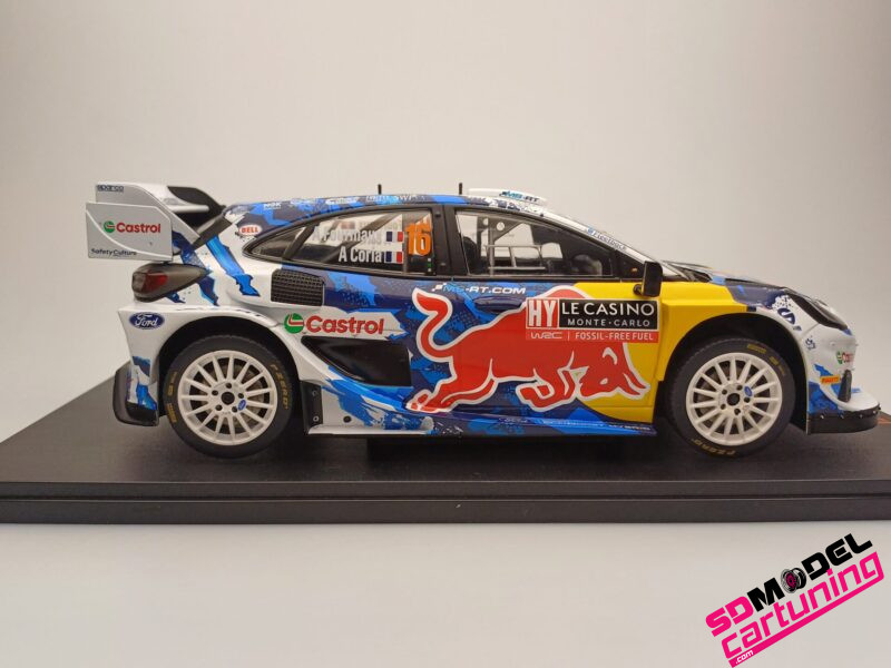 1:18 Ford Puma Rally 1 #16 – A.Fourmaux / A.Coria – 5º RALLY MONTE CARLO 2024  - Afbeelding 5