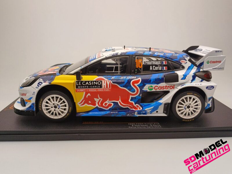 1:18 Ford Puma Rally 1 #16 – A.Fourmaux / A.Coria – 5º RALLY MONTE CARLO 2024  - Afbeelding 2