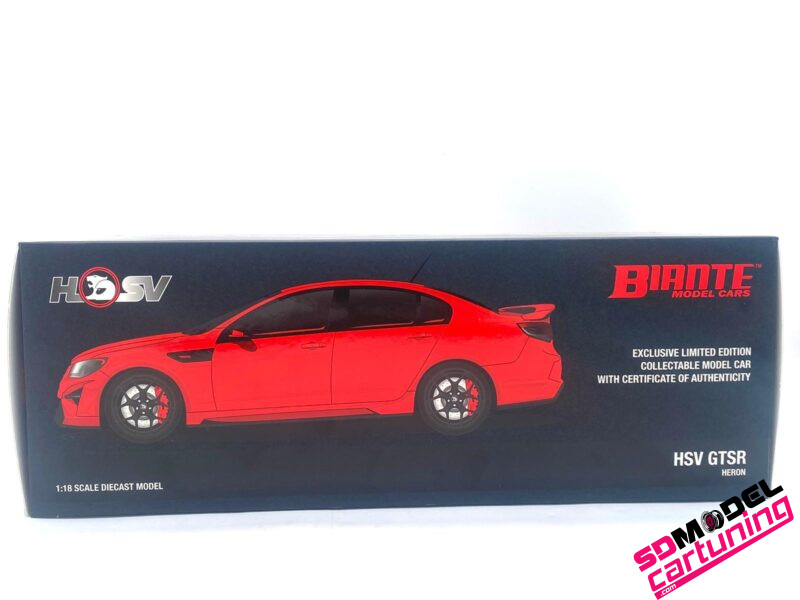 1:18 Holden GTSR W1 Phantom - 2017 - Rood - Imagen 5