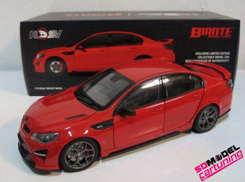 1:18 Holden GTSR W1 Phantom - 2017 - Rojo