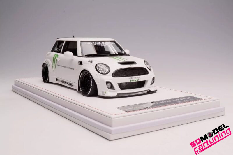 1:18 Mini Cooper LB Performance Liberty Walk - Wit - immagine 4