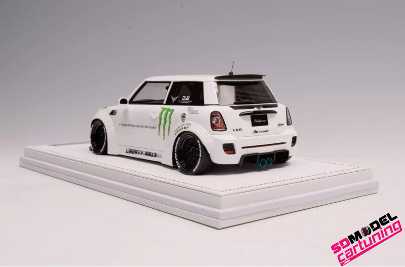 1:18 Mini Cooper LB Performance Liberty Walk - Wit - immagine 2