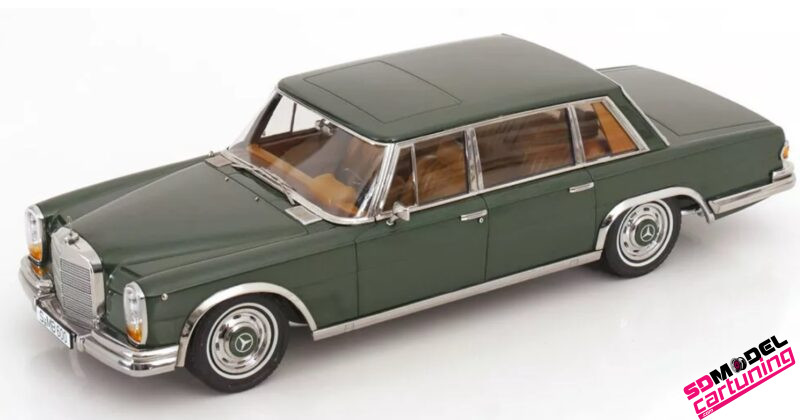 1:18 Mercedes Benz S-Class 600 SWB W100 - 1963 - Metallic Groen