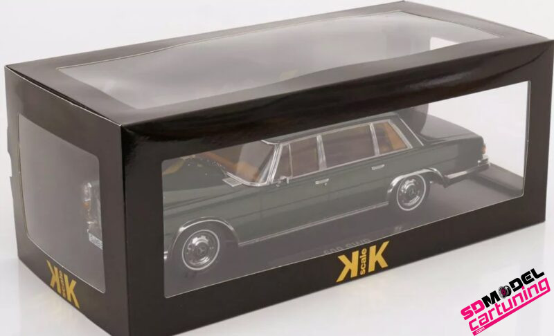 1:18 Mercedes Benz S-Class 600 SWB W100 - 1963 - Metallic Groen - Afbeelding 6