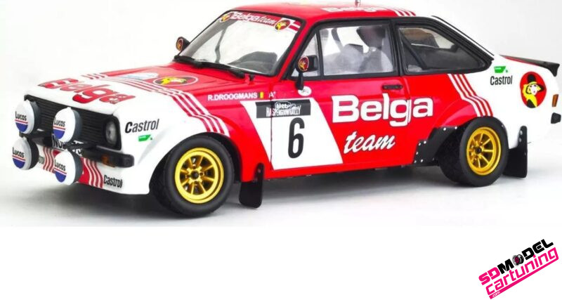 1:18 Ford Escort RS 1800 #6 Belga - Rallye Haspengouw Droogmans/Joosten - 1982