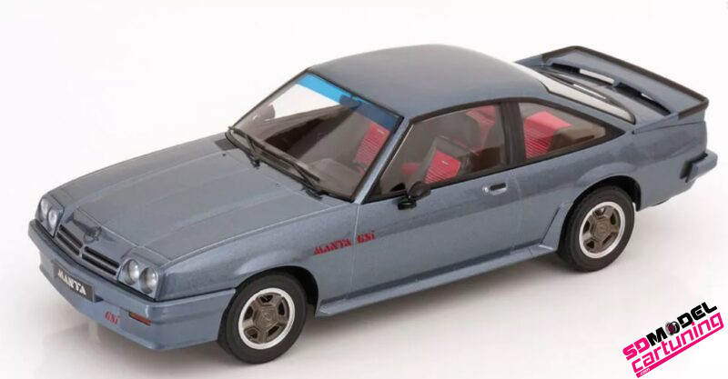 1:18 Opel Manta B GSI Exclusive Irmscher - 1985 - Bleu métallisé - Edition limitée