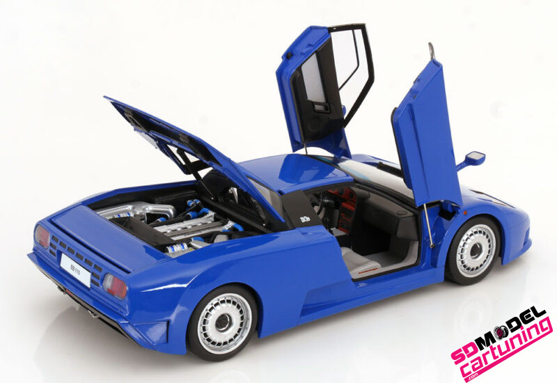 1:12 Bugatti EB110 - 1991 - Blauw - Afbeelding 3