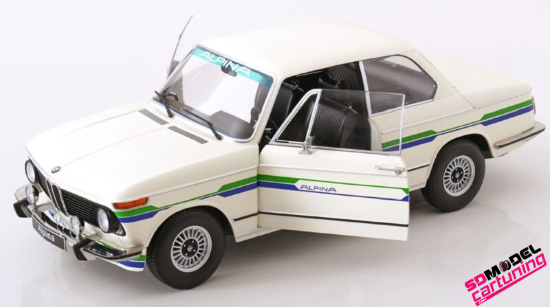 1:12 BMW 2002 Alpina 2 Serie - 1974 - Wit - Afbeelding 4