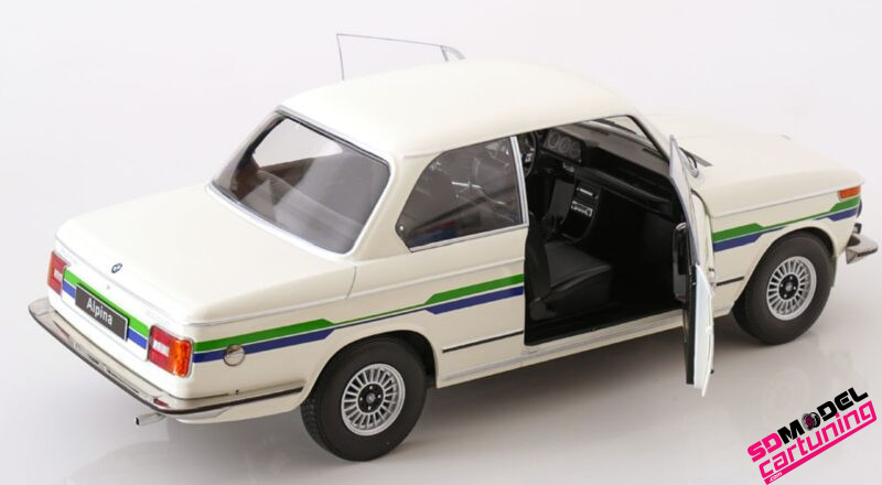 1:12 BMW 2002 Alpina 2 Serie - 1974 - Wit - Afbeelding 5