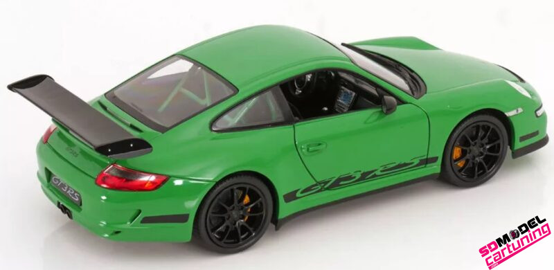 1:18 Porsche 911 997 GT3 RS - 2007  - Groen / Zwart - Imagen 2