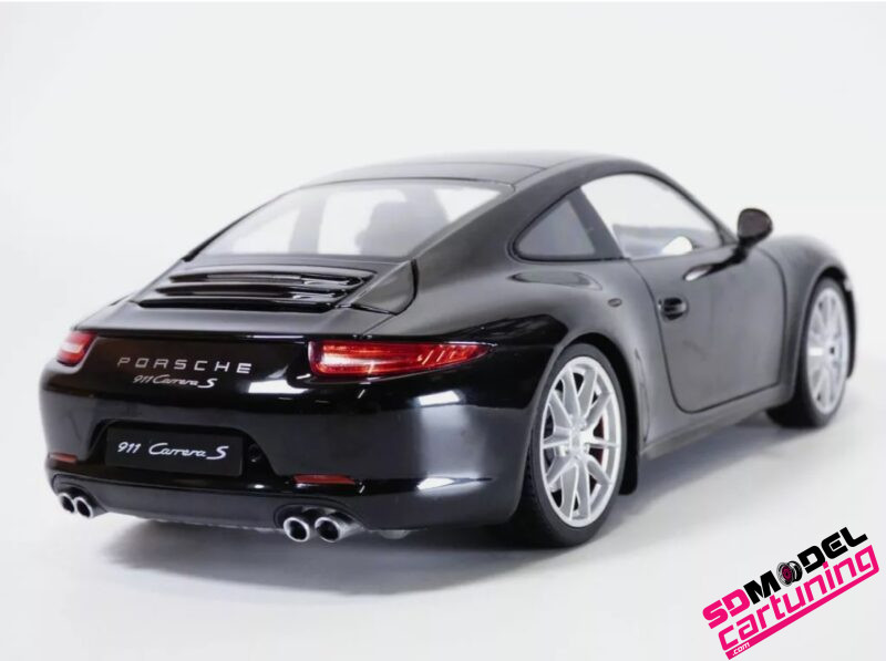 1:18 Porsche 911 991 Carrera S Coupe - 2012 - Zwart – Bild 2