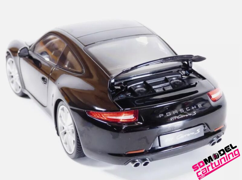 1:18 Porsche 911 991 Carrera S Coupe - 2012 - Zwart – Bild 4