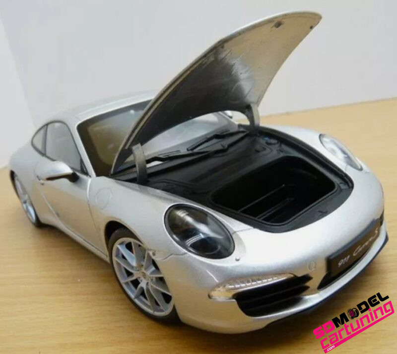 1:18 Porsche 911 991 Carrera S Coupe - 2012 - Zilver - Afbeelding 3