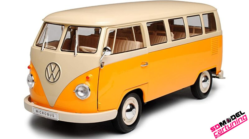 1:18 Autobus Volkswagen Bulli T1 - 1963 - Giallo/Bianco