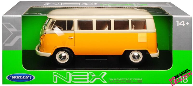 1:18 Volkswagen Bulli T1 bus - 1963 - Geel/Wit - immagine 5