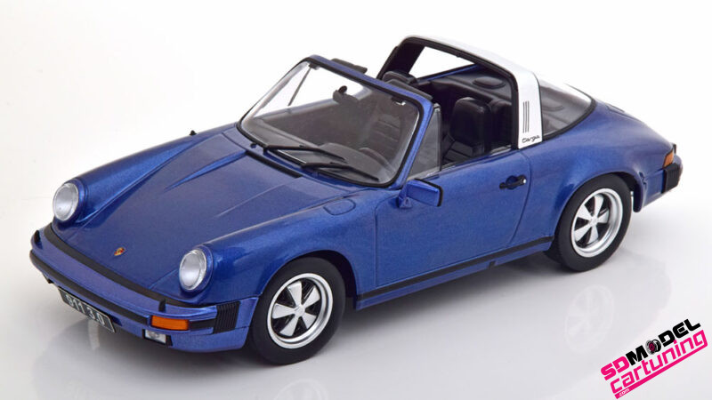 1:18 Porsche 911 Carrera 3.0 Targa 1977 - Metallic Blue