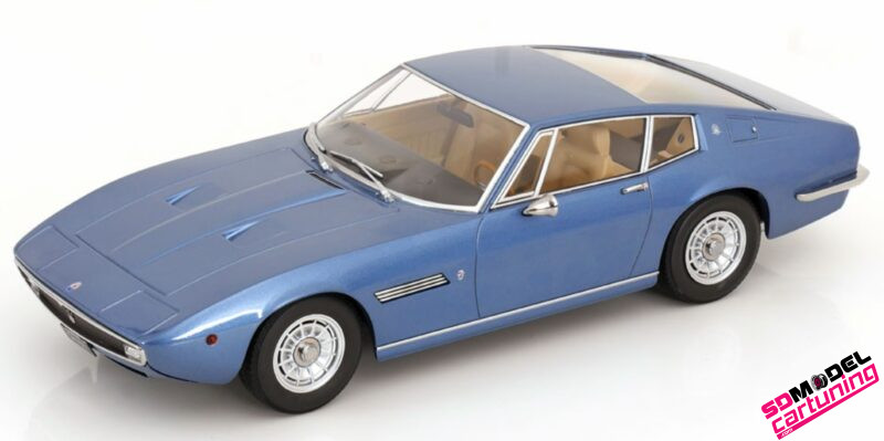 1:18 Maserati Ghibli Coupe - 1969 - Blue Metallic