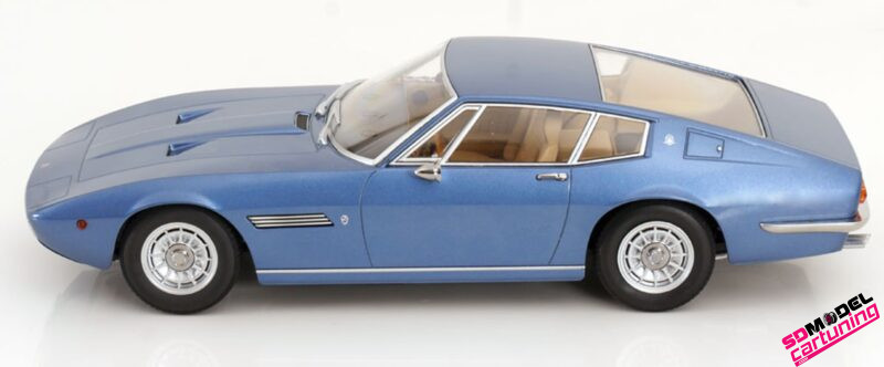 1:18 Maserati Ghibli Coupe - 1969 - Blauw Metallic - Afbeelding 3