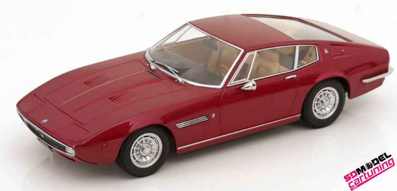 1:18 Maserati Ghibli Coupe - 1969 - Red Metallic