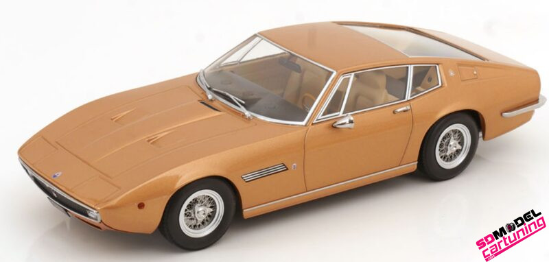 1:18 Maserati Ghibli Coupé - 1969 - Gold Metallic