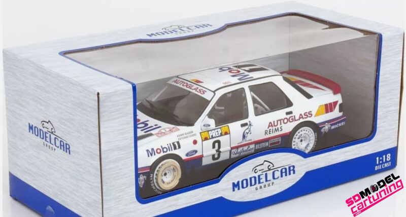 1:18 Ford Sierra Cosworth 4x4 No 3 - Rally Monte Carlo 1992 – Image 3