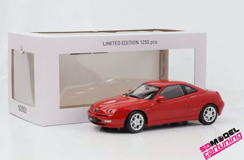 1:18 Alfa Romeo GTV - 1999 - Rood - Gelimiteerde Editie – Image 3