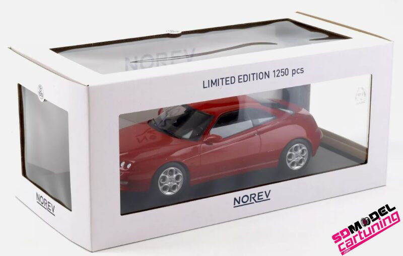 1:18 Alfa Romeo GTV - 1999 - Rood - Gelimiteerde Editie – Image 5